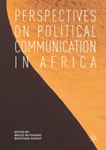 Cover: Perspectives on Political Communication in Africa - Palgrave Macmillan