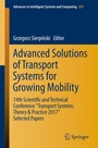 Bild: Advanced Solutions of Transport Systems for Growing Mobility - Springer