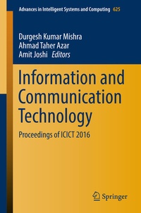 Enlarge image Cover: Information and Communication Technology - Springer