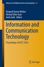 Cover: Information and Communication Technology - Springer