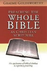 Enlarge image Cover: Preaching the whole Bible as Christian Scripture - Inter-Varsity Press