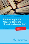 Cover: Einf&uuml;hrung in die Neuere deutsche Literaturwissenschaft - J.B. Metzler