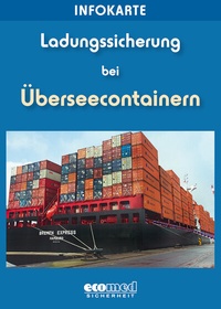 Abbildung von: Infokarte Ladungssicherung bei Überseecontainern - ecomed Storck