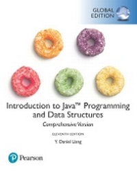 Enlarge image Cover: Introduction to Java Programming and Data Structures, Comprehensive Version, Global Edition - Pearson Education Limited