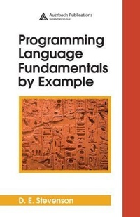Enlarge image Cover: Programming Language Fundamentals by Example - Auerbach
