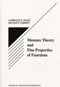 Cover: Measure Theory & Fine Properties of Functions - CRC Press