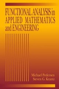 Cover: Functional Analysis in Applied Mathematics and Engineering - CRC Press