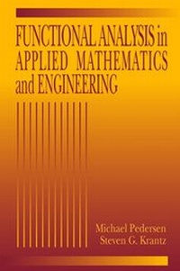 Enlarge image Cover: Functional Analysis in Applied Mathematics and Engineering - CRC Press