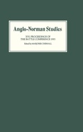 Cover: Anglo-Norman Studies XVI - Boydell Press
