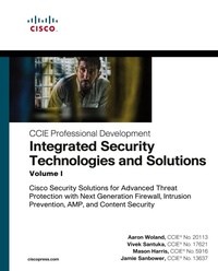 Abbildung von: Integrated Security Technologies and Solutions - Volume I - Cisco Press