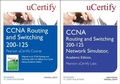 Cover: CCNA Routing and Switching 200-125 Pearson Ucertify Course and Network Simulator Academic Edition Bundle - CISCO PRESS