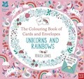 Cover: National Trust: The Colouring Book of Cards and Envelopes - Unicorns and Rainbows - Nosy Crow Ltd