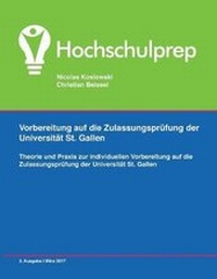 Abbildung von: Vorbereitung Zulassungspruefung Universitaet St. Gallen - Beissel & Koslowski Gbr