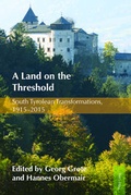 Cover: A Land on the Threshold - Peter Lang Verlag