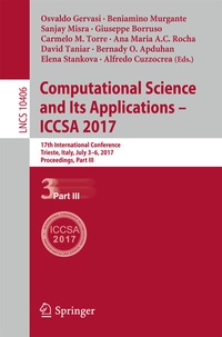 Abbildung von: Computational Science and Its Applications - ICCSA 2017 - Springer