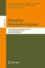 Cover: Enterprise Information Systems - Springer