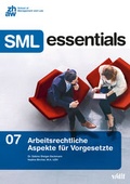 Cover: Arbeitsrechtliche Aspekte f&uuml;r Vorgesetzte - vdf Hochschulverlag AG