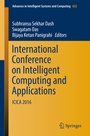 Cover: International Conference on Intelligent Computing and Applications - Springer