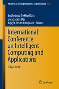 Cover: International Conference on Intelligent Computing and Applications - Springer