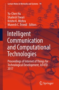Enlarge image Cover: Intelligent Communication and Computational Technologies - Springer
