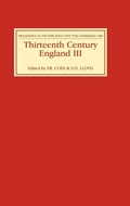 Cover: Thirteenth Century England III - Boydell Press