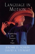 Cover: Language in Motion - Gallaudet University Press
