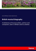 Cover: British musical biography - Hansebooks