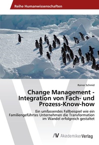 Abbildung von: Change Management - Integration von Fach- und Prozess-Know-how - AV Akademikerverlag