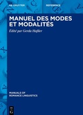Cover: Manuel des modes et modalit&eacute;s - De Gruyter