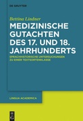 Cover: Medizinische Gutachten des 17. und 18. Jahrhunderts - De Gruyter