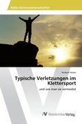 Cover: Typische Verletzungen im Klettersport - AV Akademikerverlag