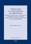 Bild: Comentario a la metaphysica de Aristoteles : exposici&oacute;n anal&iacute;tica de la methpysica y metaf&iacute;sica de los analytica - EUNSA. EDICIONES UNIVERSIDAD DE NAVARRA, S.A.