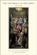 Cover: The Testimony of the Spirit - OUP eBook
