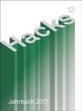 Cover: Hacks Jahrbuch 2017 - Eulenspiegel Verlagsgruppe Buchverlage