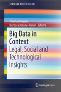 Bild: Big Data in Context - Springer