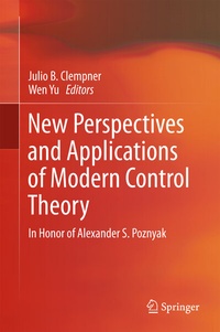 Enlarge image Cover: New Perspectives and Applications of Modern Control Theory - Springer