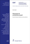 Cover: Panorama III en droit du travail - St&auml;mpfli Verlag AG