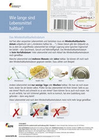 Enlarge image Cover: Lebensmittel-Infoblatt: MHD/Verbrauchsdatum - Bundesanstalt für Landwirtschaft und Ernährung