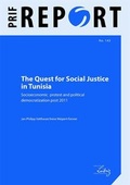 Cover: The Quest of Social Justice in Tunisia - PRIF - Leibniz-Institut f&uuml;r Friedens- und Konfliktforschung
