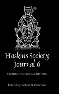 Cover: The Haskins Society Journal 6 - Boydell Press