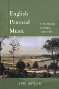 Cover: English Pastoral Music - University of Illinois Press