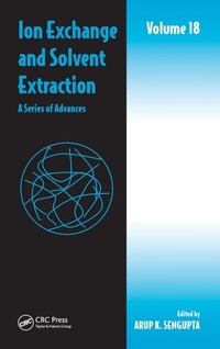Enlarge image Cover: Ion Exchange and Solvent Extraction - CRC Press