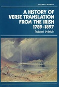 Cover: A History of Verse Translation from the Irish, 1789-1897 - Colin Smythe Ltd
