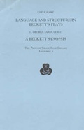 Cover: Language and Structure in Beckett's Plays - Colin Smythe Ltd