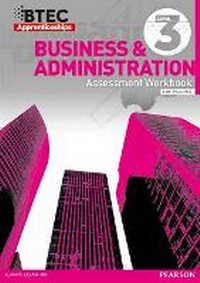 Abbildung von: BTEC Apprenticeship Assessment Workbook Business Admin Level 3 - Edexcel Limited