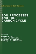 Cover: Soil Processes and the Carbon Cycle - CRC Press