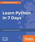 Cover: Learn Python in 7 Days - Packt Publishing