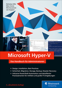 Enlarge image Cover: Microsoft Hyper-V - Rheinwerk