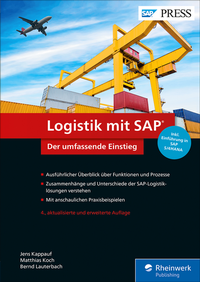 Enlarge image Cover: Logistik mit SAP - SAP PRESS