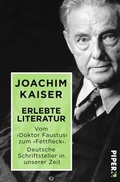 Cover: Erlebte Literatur - Piper